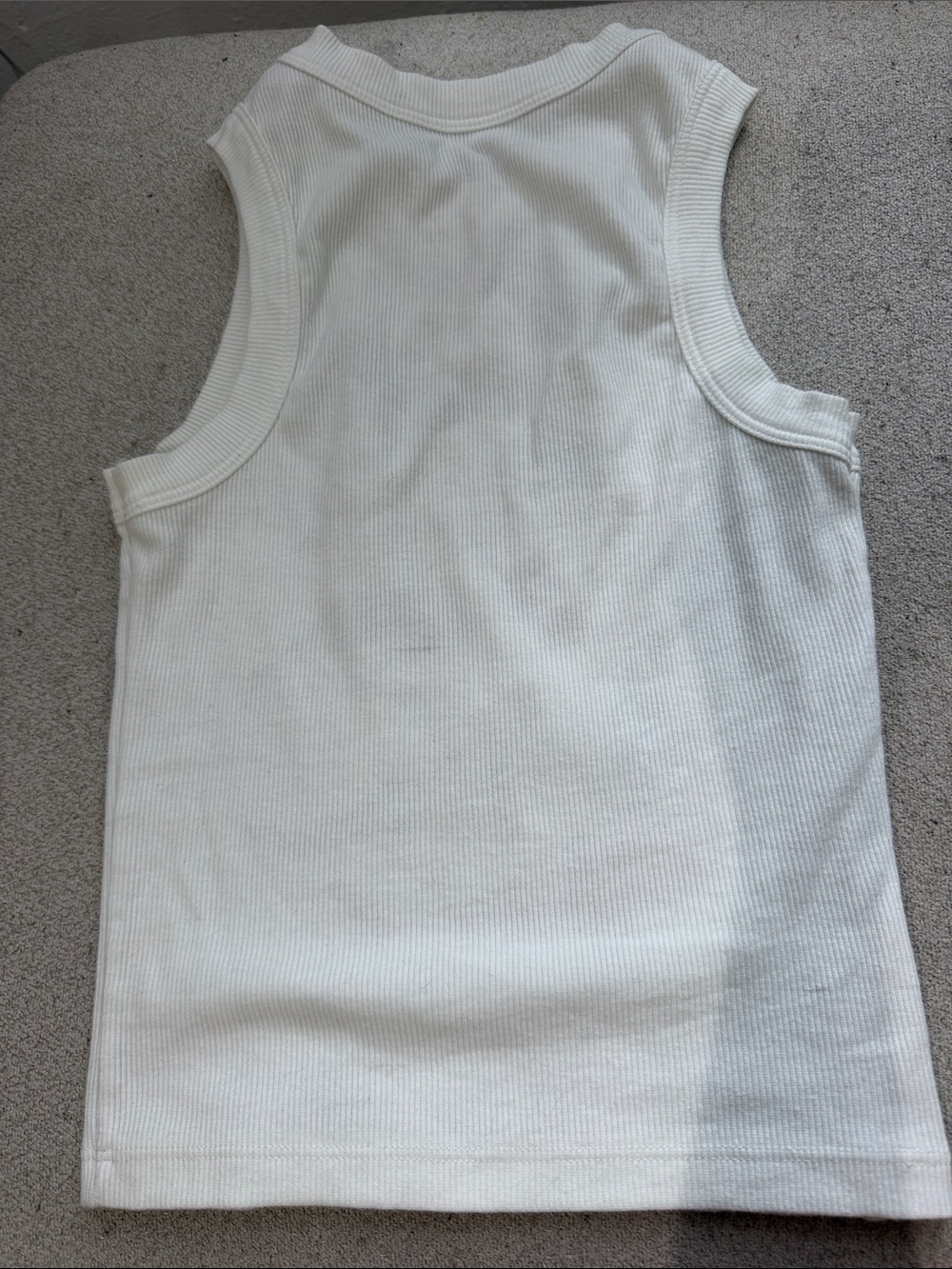 White Koi Fish Graphic Tank Top - Picture 3 of 3